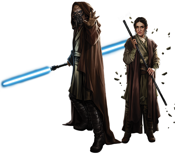 Swfbeta-characters - Magali Villeneuve Star Wars (600x534), Png Download