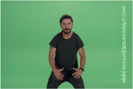 Shia Labeouf Do It Pin - School Shooter Finds You Under (600x600), Png Download