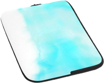 Turquoise Bright Watercolor Abstract Microsoft Surface - Car (500x500), Png Download