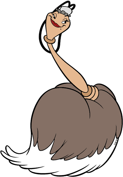 Human Clipart Beauty And The Beast - Beauty And The Beast Characters Babette (436x613), Png Download