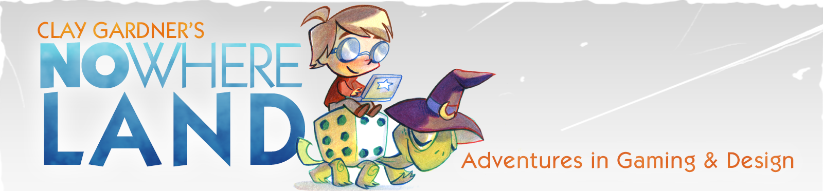 Clay's Nowhere-land - Graphic Design (1600x372), Png Download