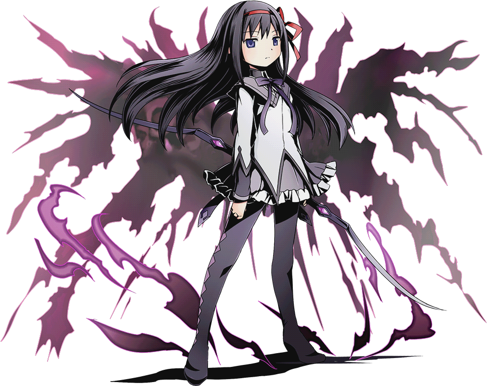 Pin By Jordan Rose On Madoka Magica - Madoka Magica Homura Png (1024x896), Png Download