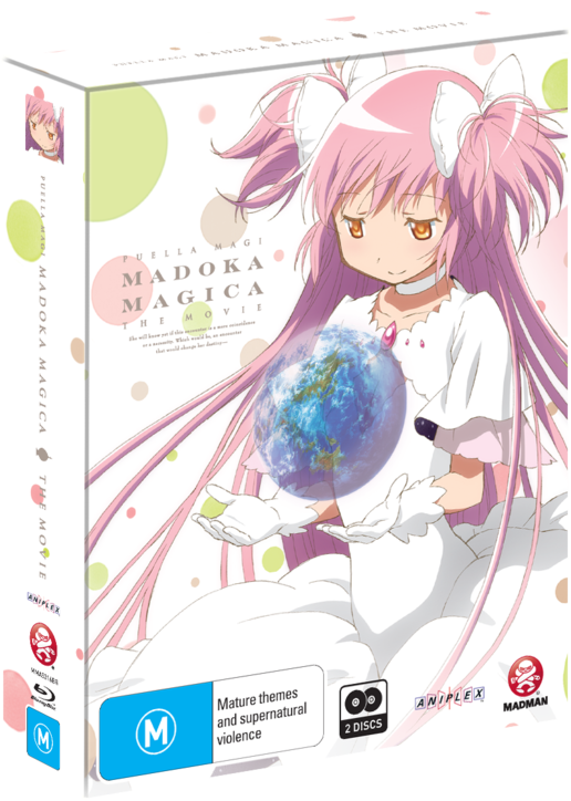 Puella Magi Madoka Magica The Movies - Puella Magi Madoka Magica The Movie Blu Ray (516x724), Png Download