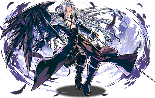 Pad Sephiroth - Brave Frontier Final Fantasy Collab (511x322), Png Download