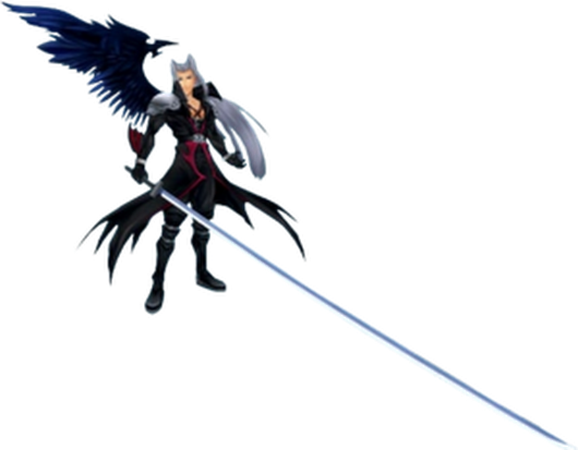 Photo - Sephiroth Kingdom Hearts (530x413), Png Download
