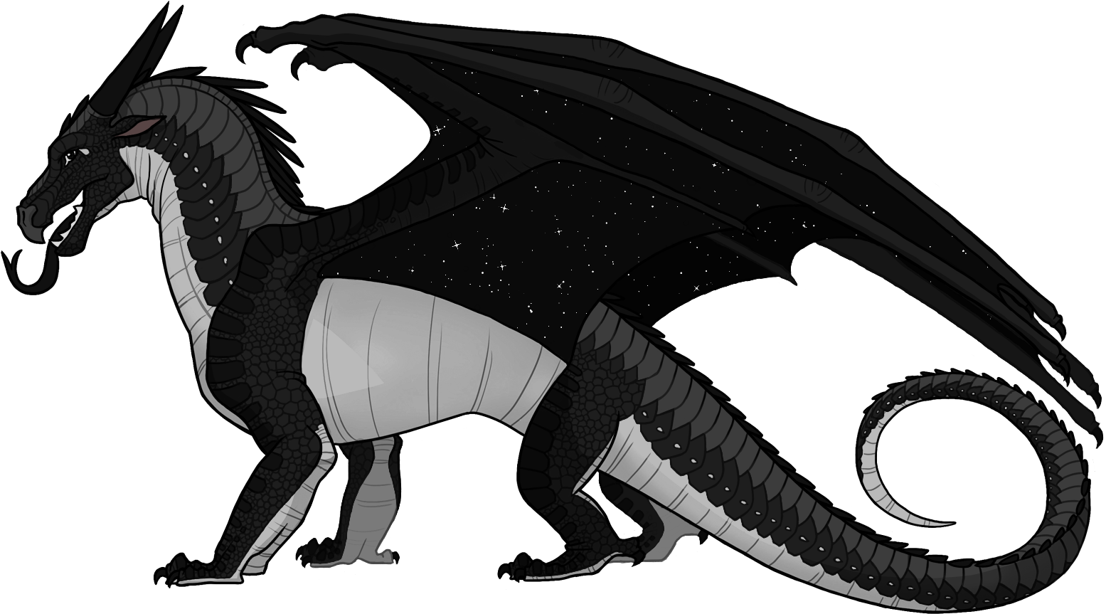 Wings Of Fire Wiki - Nightwing Dragon Wings Of Fire (1617x921), Png Download