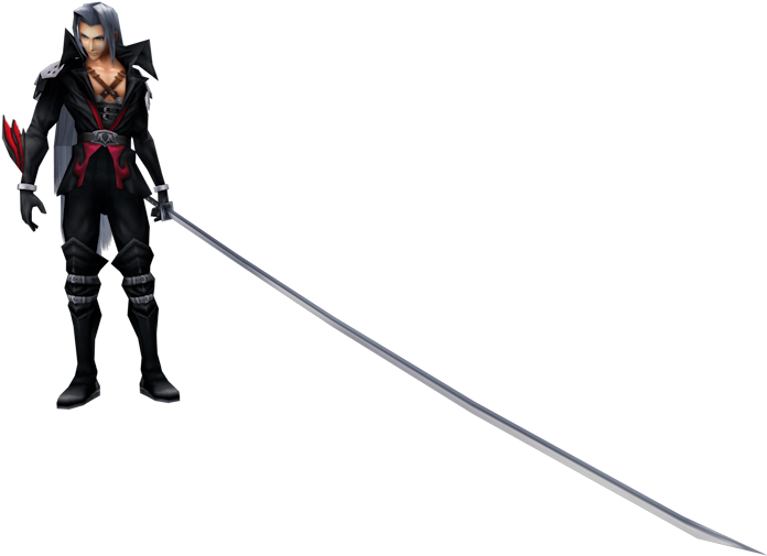 Download Zip Archive - Dissidia 012 Dlc Models (750x650), Png Download