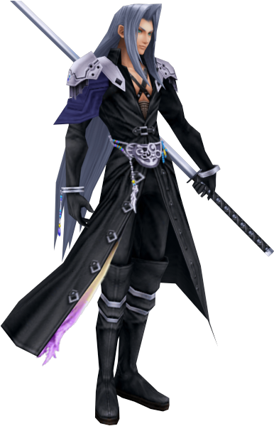 What's This I Hear About Sephiroth Having A Third Alt - Final Fantasy Dissidia Sephiroth (394x600), Png Download
