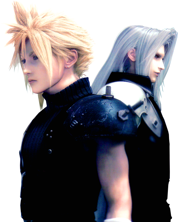 Cloud And Sephiroth Photo Cloudandsephiroth - Final Fantasy 7 Cover Pc (744x768), Png Download