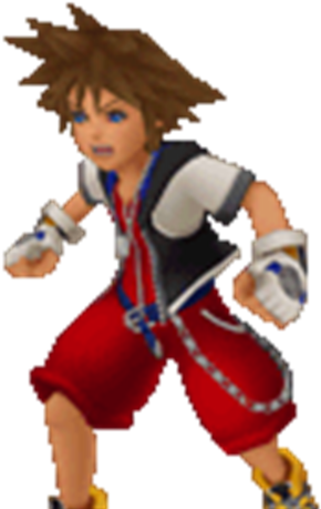 Sora Talk Sprite Khrec - Cartoon (354x479), Png Download