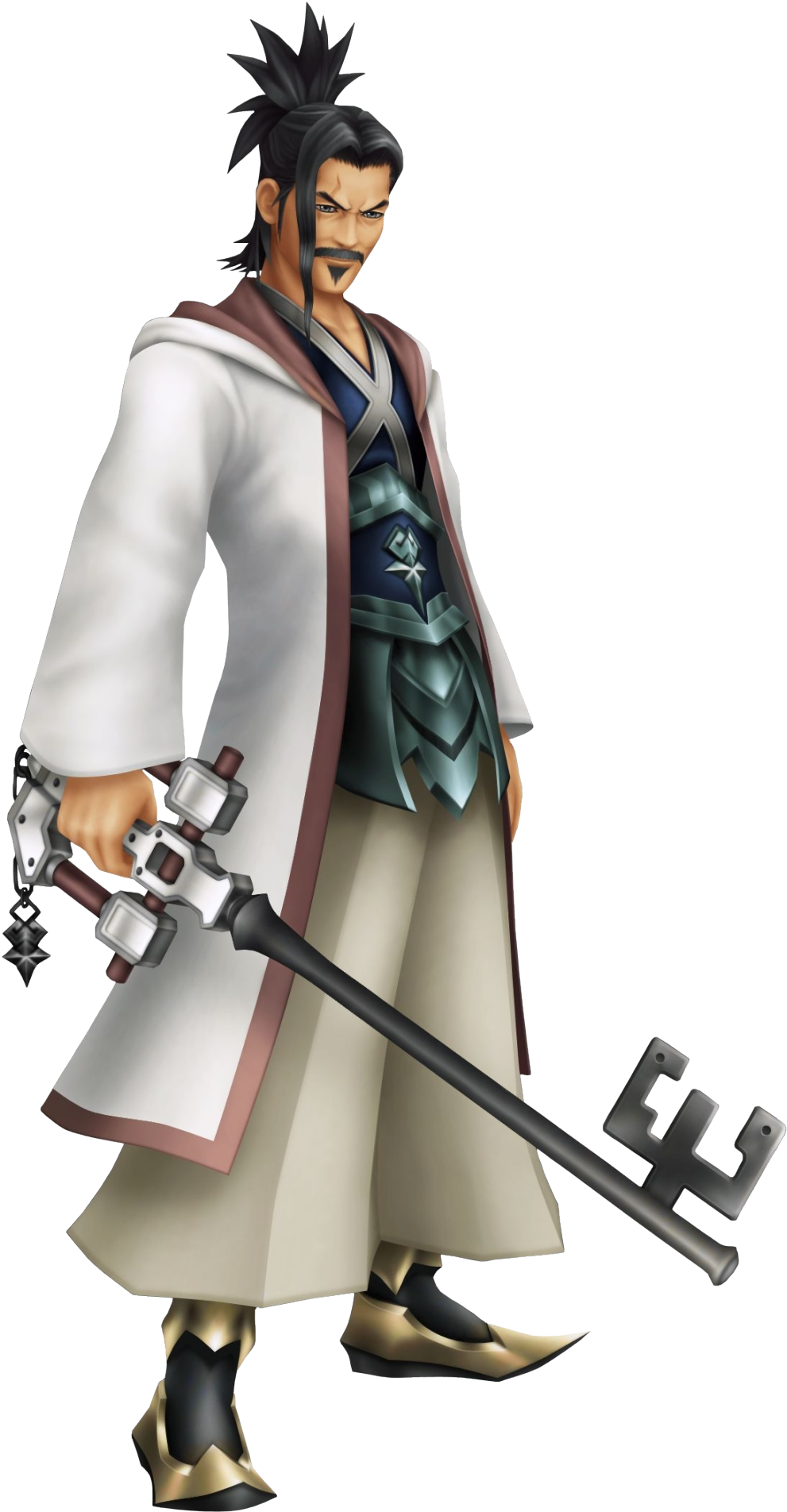 • Kingdom Hearts Sora Aqua Riku Birth By Sleep Kingdom - Master Eraqus (1007x1920), Png Download