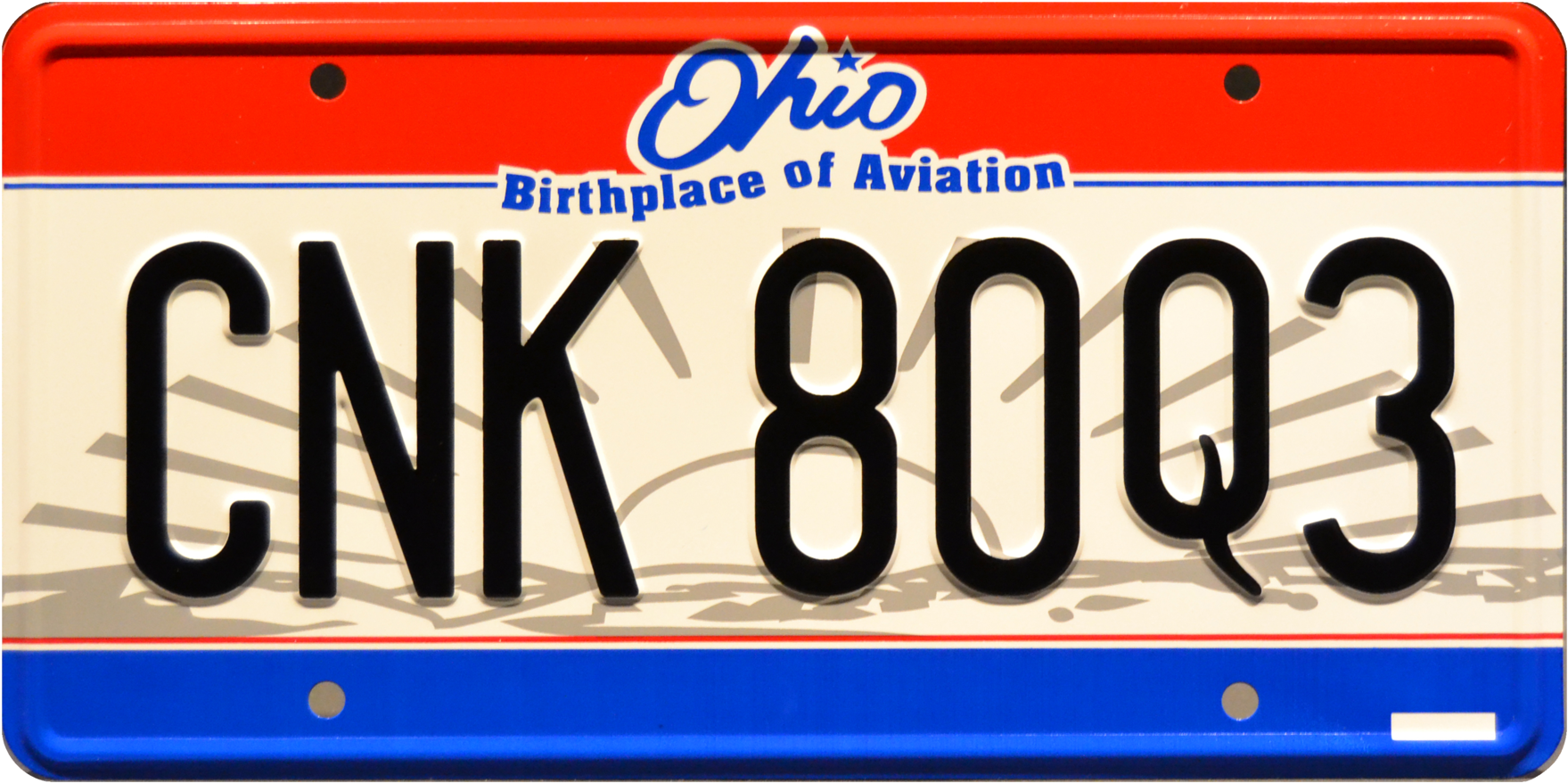 Cnk 80q3 Prop Plate Movie Memorabilia From Supernatural - Impala Supernatural License Plate (2048x1170), Png Download