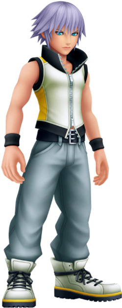 Sora's Best Friend And Fellow Keyblade Wielder - Riku Kingdom Hearts Ddd (300x641), Png Download