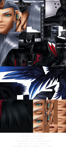 Sephiroth - Tuxedo (256x567), Png Download
