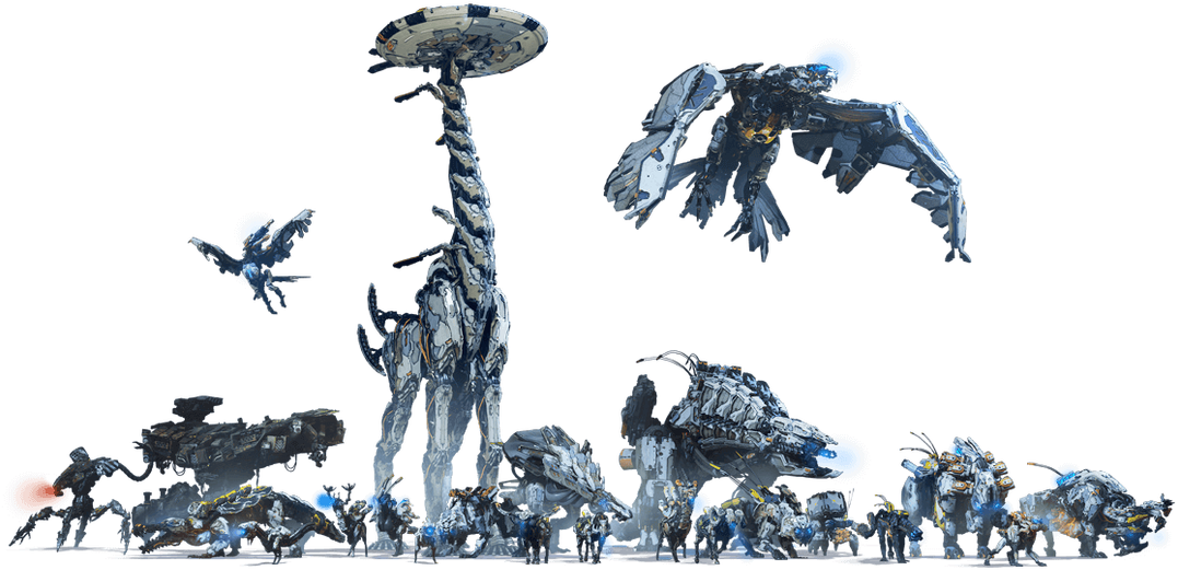Horizon Zero Dawn Drinking Game - Horizon Dawn Sawtooth Drawings (1332x666), Png Download