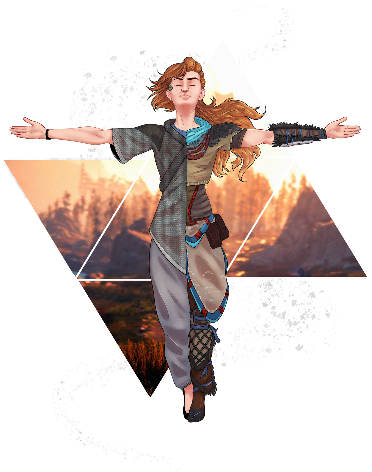 With Enough Compassion To Heal The World Just A Little - Horizon Zero Dawn Fanfiction (1280x1664), Png Download