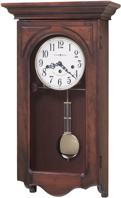 Howard Miller 620-445 Jennelle Key Wound Wall Clock (798x798), Png Download