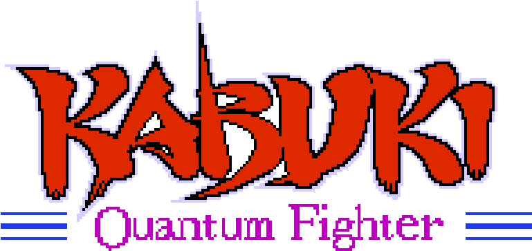 Kabuki Quantum Fighter - Kabuki Quantum Fighter Logo (784x368), Png Download