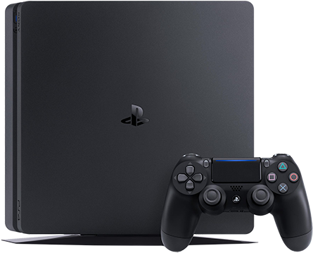 Hra Horizon Zero Dawn - Sony Playstation 4 Slim 500gb Console - Uncharted 4 (500x422), Png Download