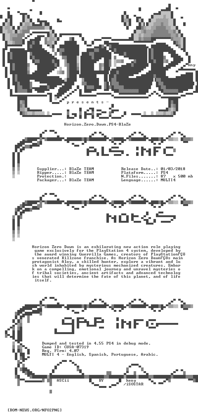 Horizon - Zero - Dawn - Ps4-blaze - - Playstation 4 (640x1332), Png Download