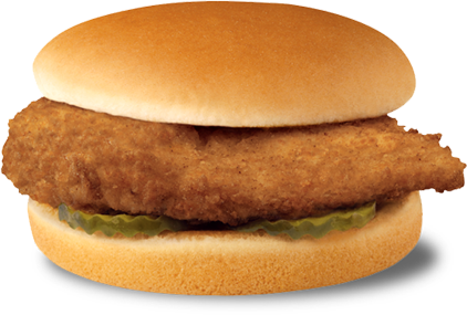 Chick Fil A Chicken Sandwich 1 - Chick Fil A Sandwich Png (422x285), Png Download