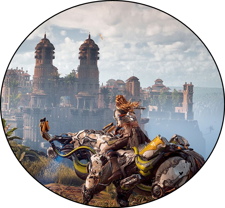 Horizon Zero Dawn Sunfall (778x719), Png Download