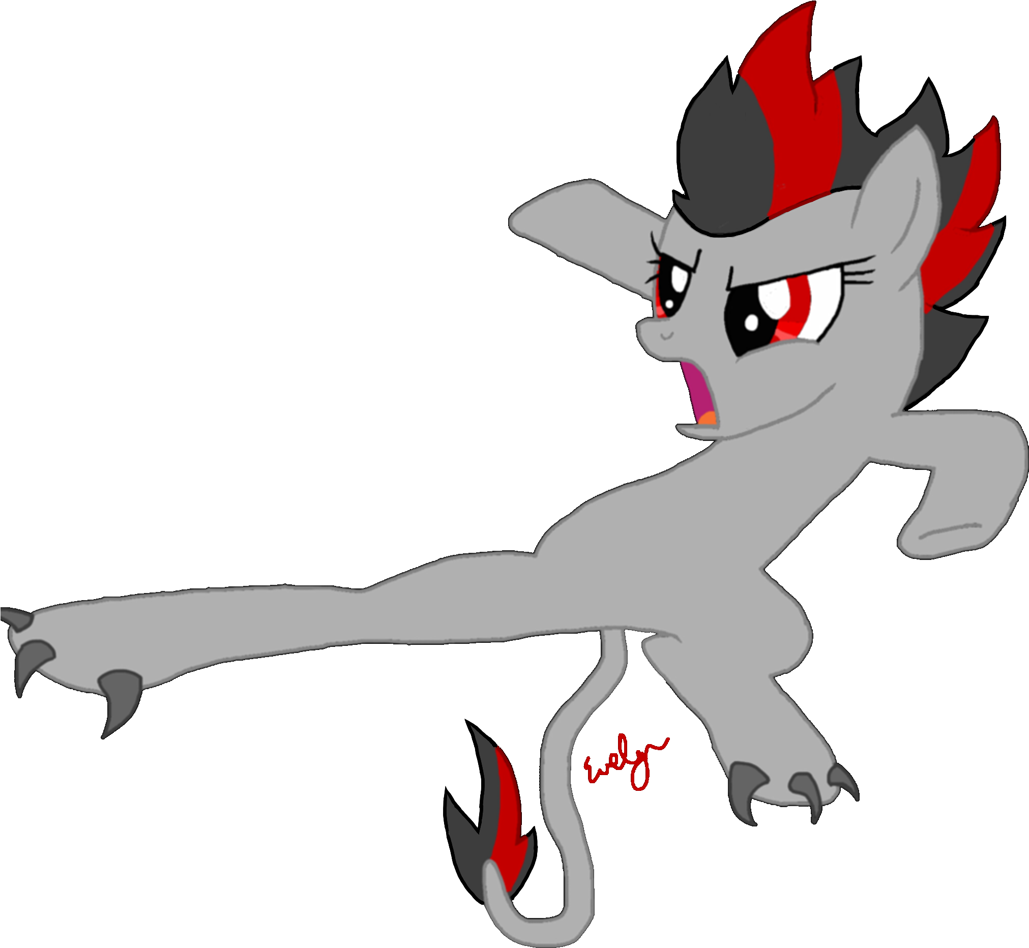 Apple Punch A Griffin Pony And Daughter Of Applejack - Apple (2048x3072), Png Download