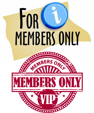 Picture - " - Members Only (315x387), Png Download