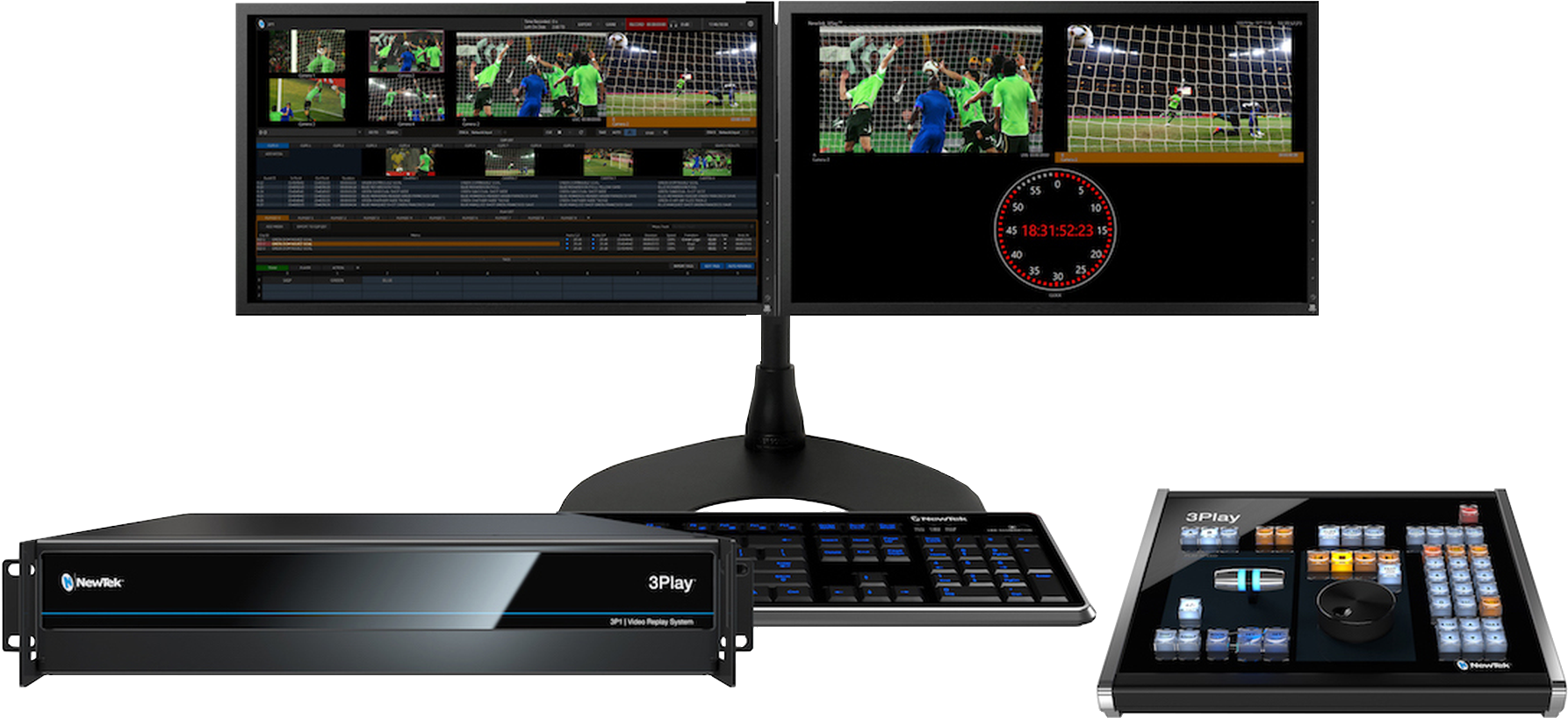 Newtek 3play 3p1 Instant Replay - Tricaster Tc1 Select Bundle (1920x1080), Png Download