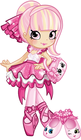 Shopkins - Official Site - Shopkins Pirouetta (576x495), Png Download