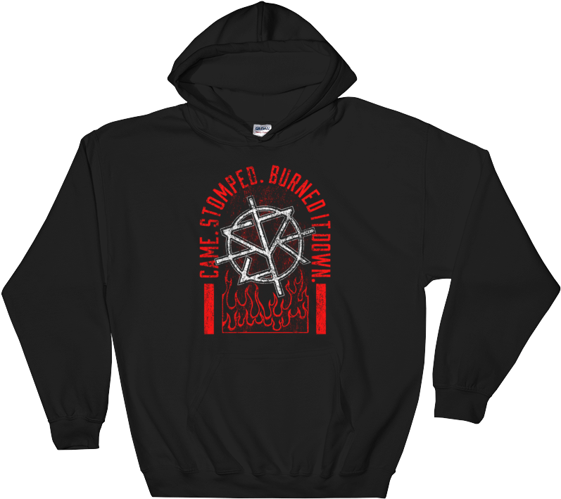 Seth Rollins "burned It Down" Pullover Hoodie Sweatshirt - Supercat Hoodie | Grant-danvers 2020 | Supergirl Tv (1000x1000), Png Download