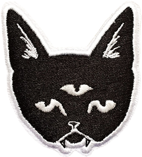 Three Eyed Cat Patch - Cat Patches Png (570x570), Png Download