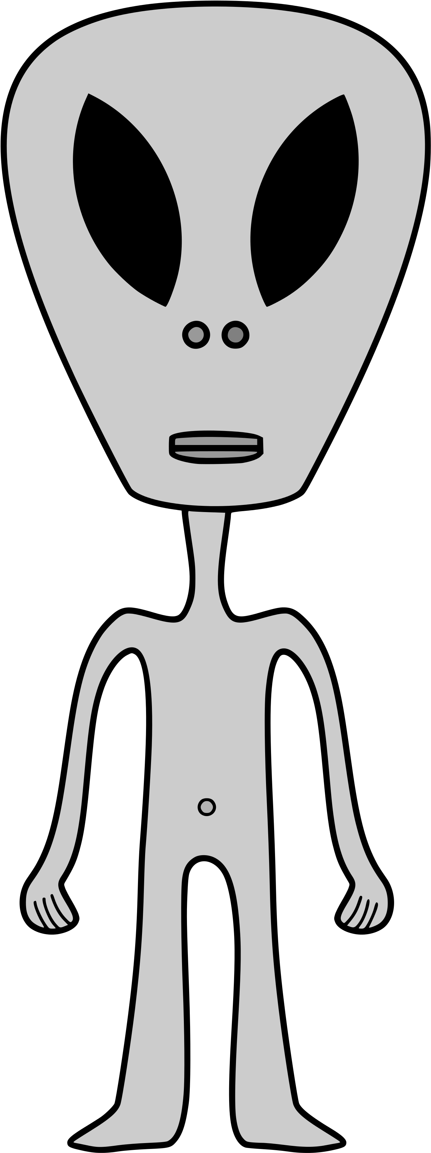 Open - Big Heads And Skinny Body (2000x4000), Png Download