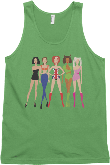 Girl Power Tank Top Swish Embassy - Man (600x600), Png Download