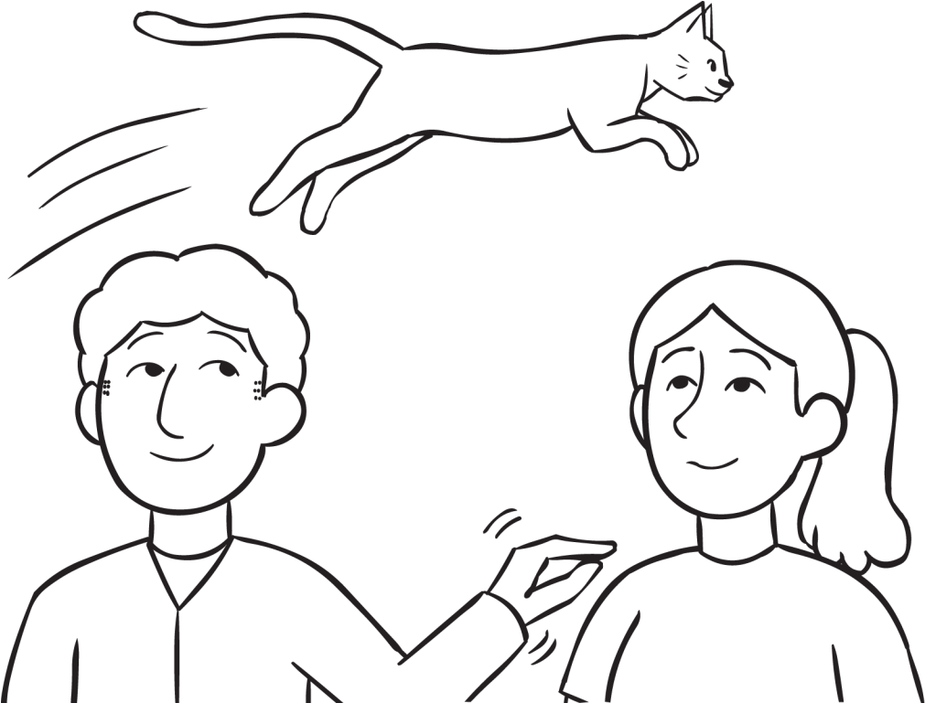 Cat On Yer Head - Cay (1024x768), Png Download
