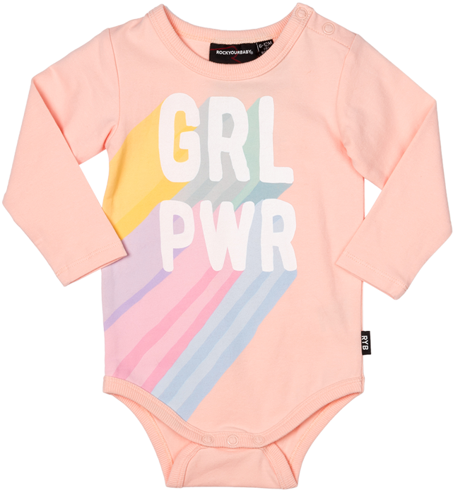 Rock Your Baby - Bodysuit (1000x1000), Png Download