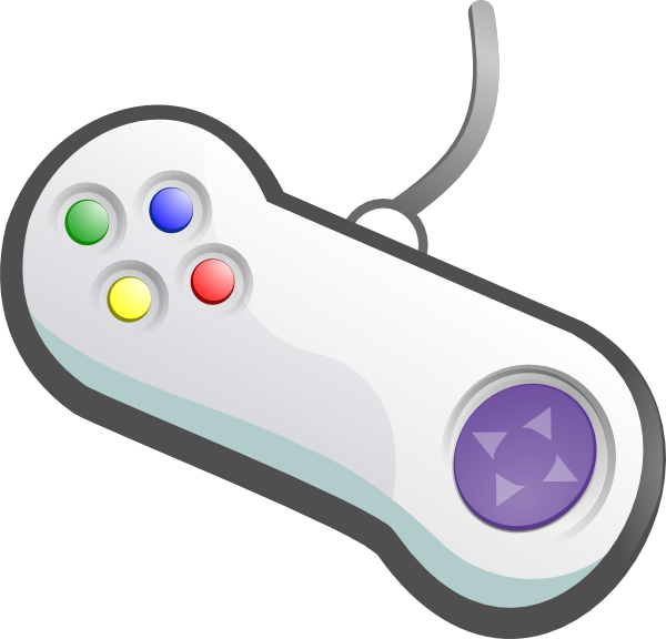 Game Controller Clip Art Game Controller Clip Art - Video Game Icon (600x576), Png Download