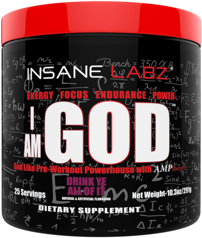 Https - //www - Cinchgaming - Com/dev/ - Am God Pre Workout (1024x865), Png Download