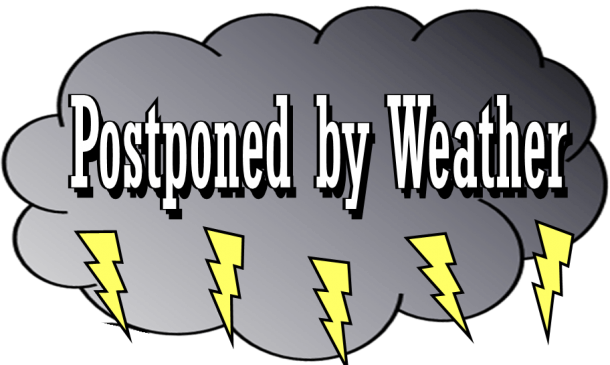 More Trojan Sports Postponed, Cancelled - Rained Out (610x365), Png Download