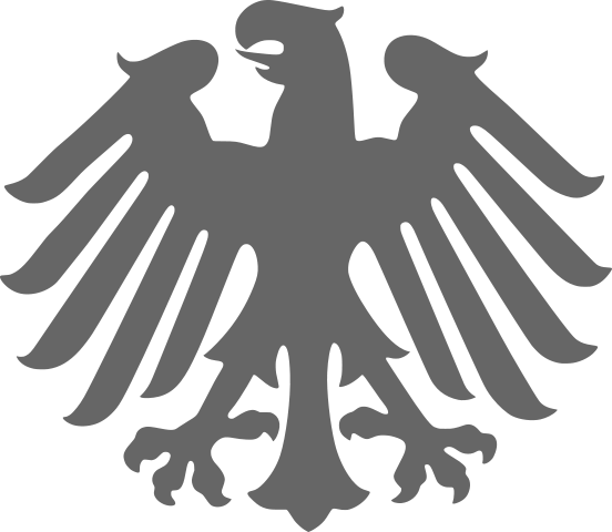 Nazi Eagle Png - Bundesrat Logo (552x480), Png Download