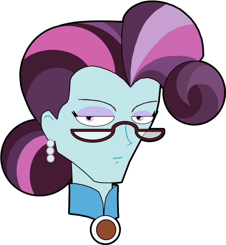 Combatkaiser, Equestria Girls, Friendship Games, Glasses, - Cartoon (766x850), Png Download