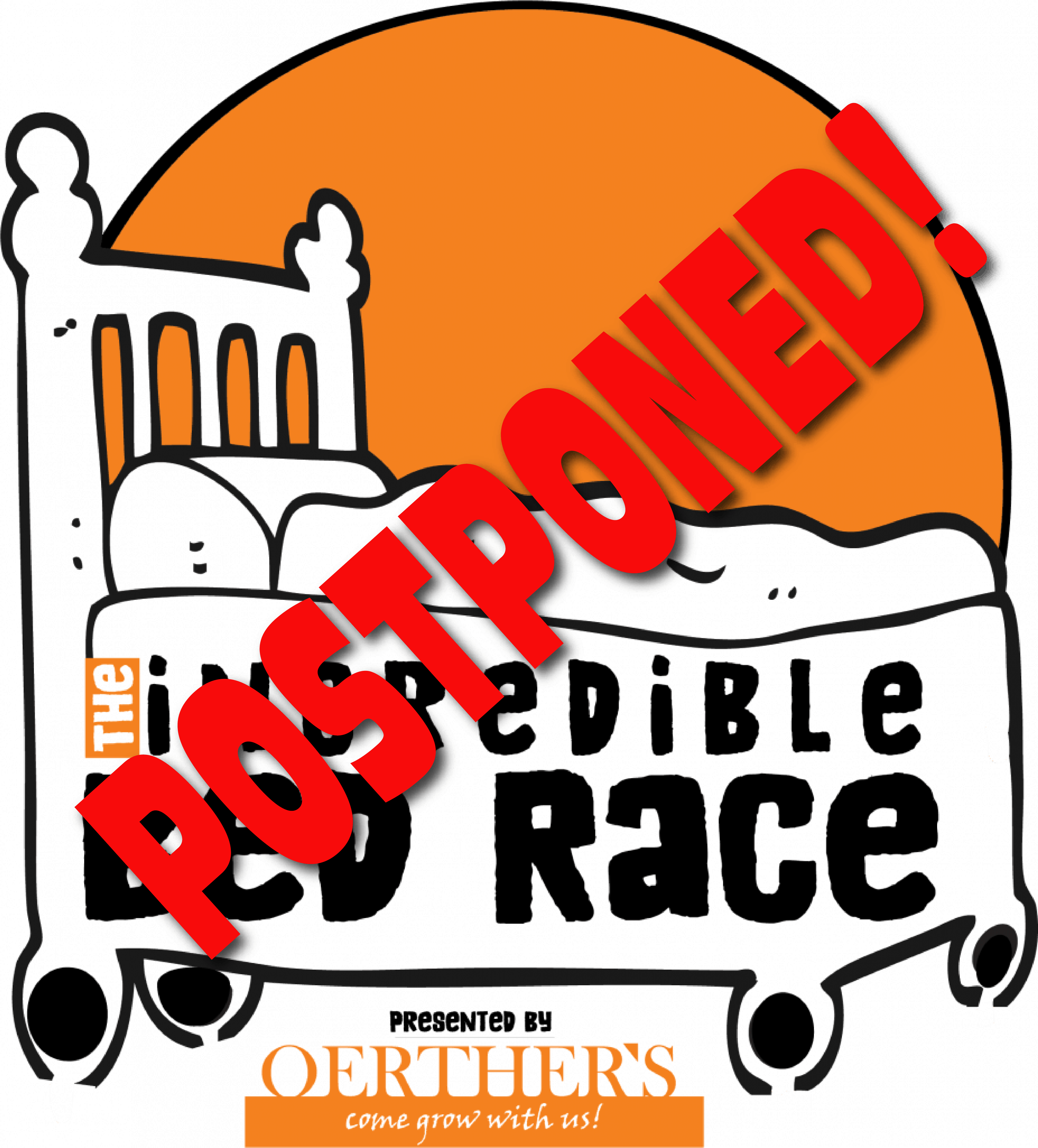 ***postponed*** The Incredible Bed Race (4005x4268), Png Download