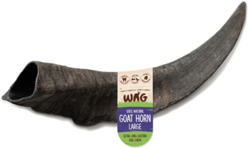 Get Wag <span> Goat Horn - Wag Goat Horn Medium (400x401), Png Download