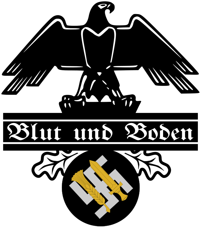 Logo Of Ministry Of Food And Argiculture - Nazi Blut Und Boden (650x740), Png Download