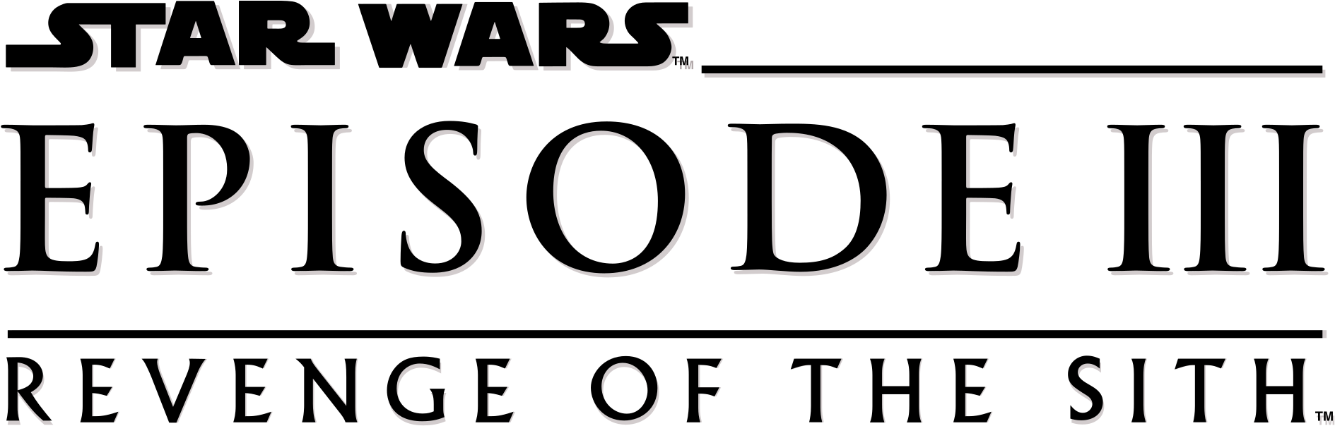Revengeofthesith-logo - Svg - Star Wars Revenge Of The Sith Logo (2000x633), Png Download