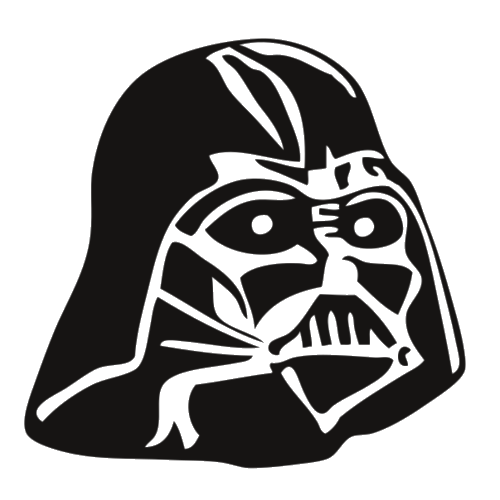 Mike Tyson Tattoo Png - Dad Star Wars Birthday Card (500x500), Png Download