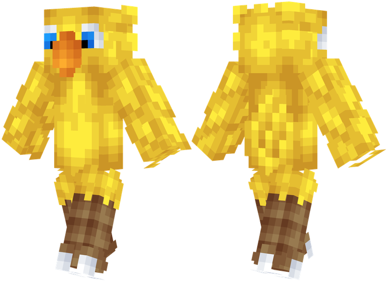 Chocobo - Chocobo De Minecraft (804x576), Png Download