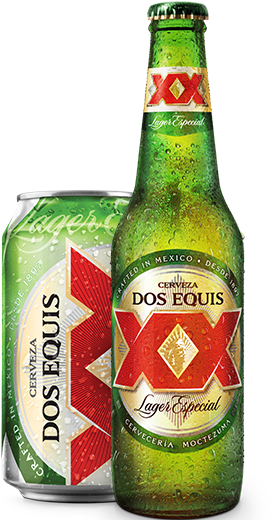 Dos Equis - Dos Xx Dos Equis Lager 4pk 16oz Cans (458x558), Png Download
