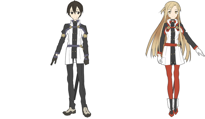 Kirito And Asuna - Sao Ordinal Scale Sword (720x420), Png Download
