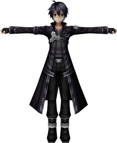 Download Zip Archive - Mmd Model Kirito Download (750x650), Png Download